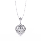Heart Halo Necklace