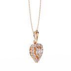 Heart Halo Necklace