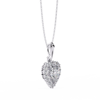 Heart Halo Necklace