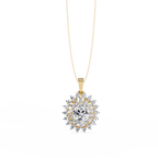 Floral Halo Necklace