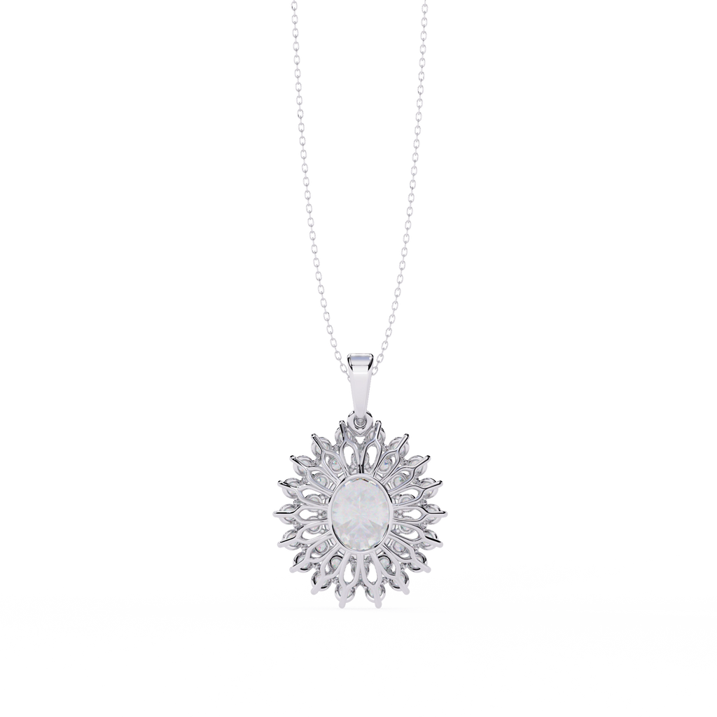Floral Halo Necklace