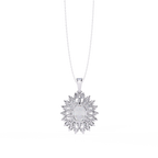 Floral Halo Necklace
