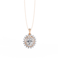 Floral Halo Necklace