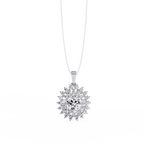 Floral Halo Necklace