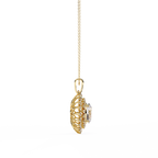 Floral Halo Necklace