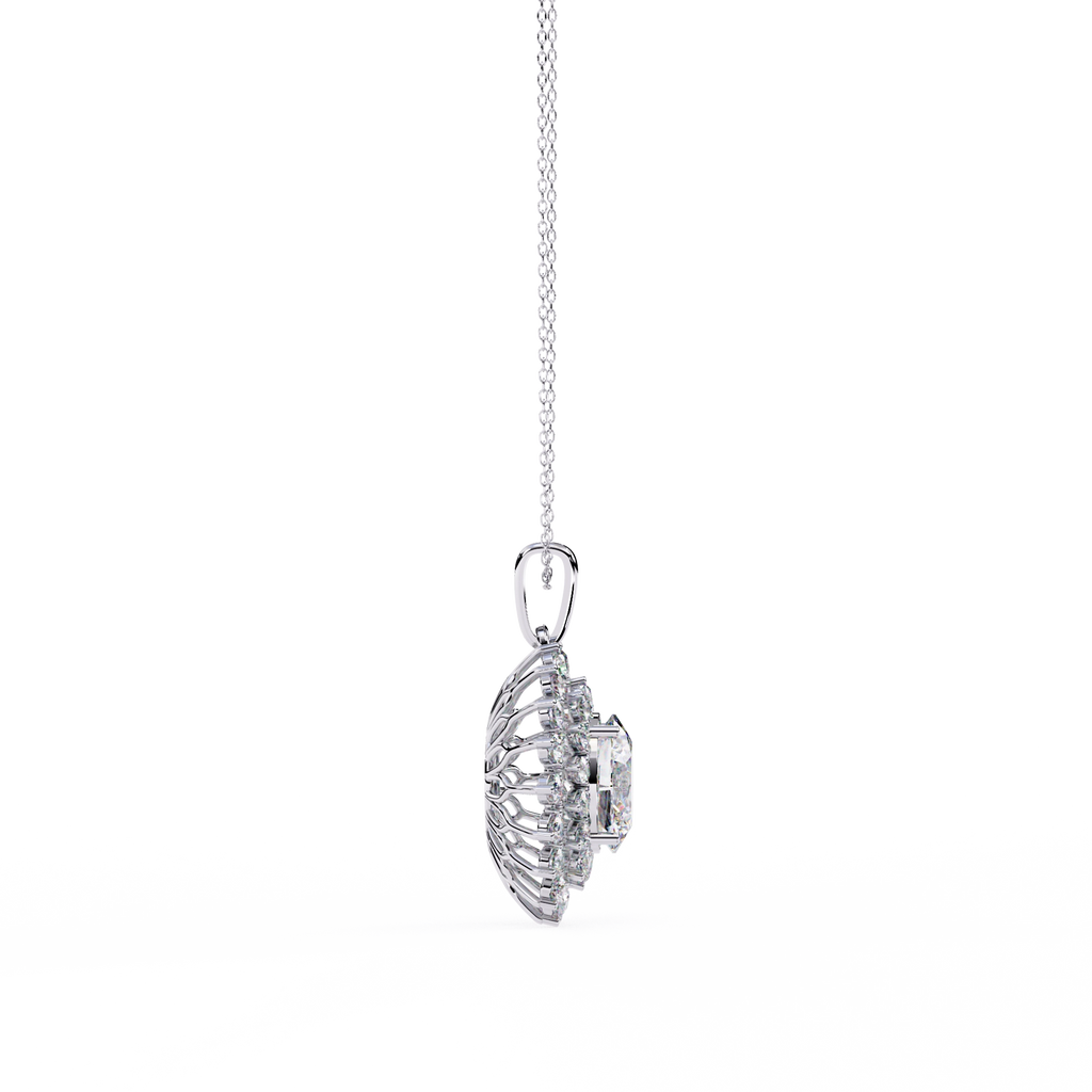 Floral Halo Necklace