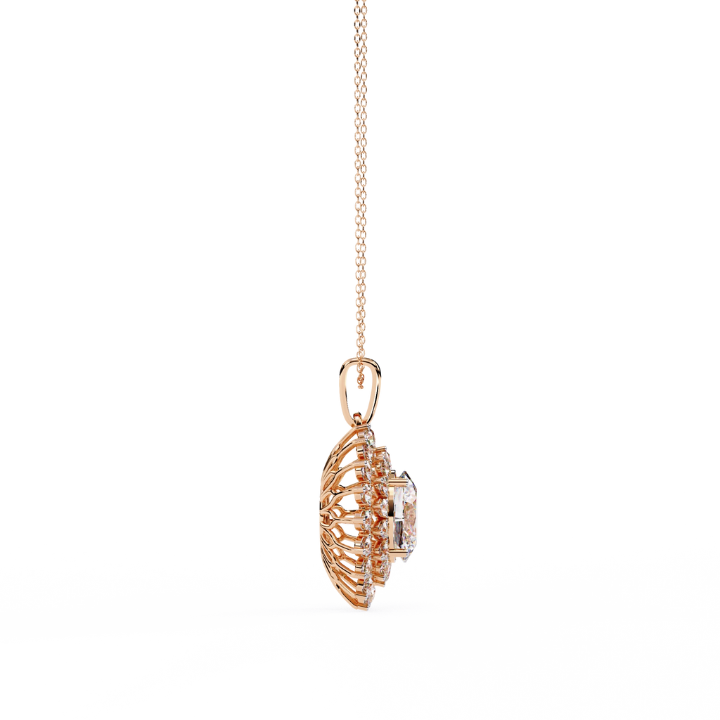 Floral Halo Necklace