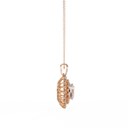 Floral Halo Necklace