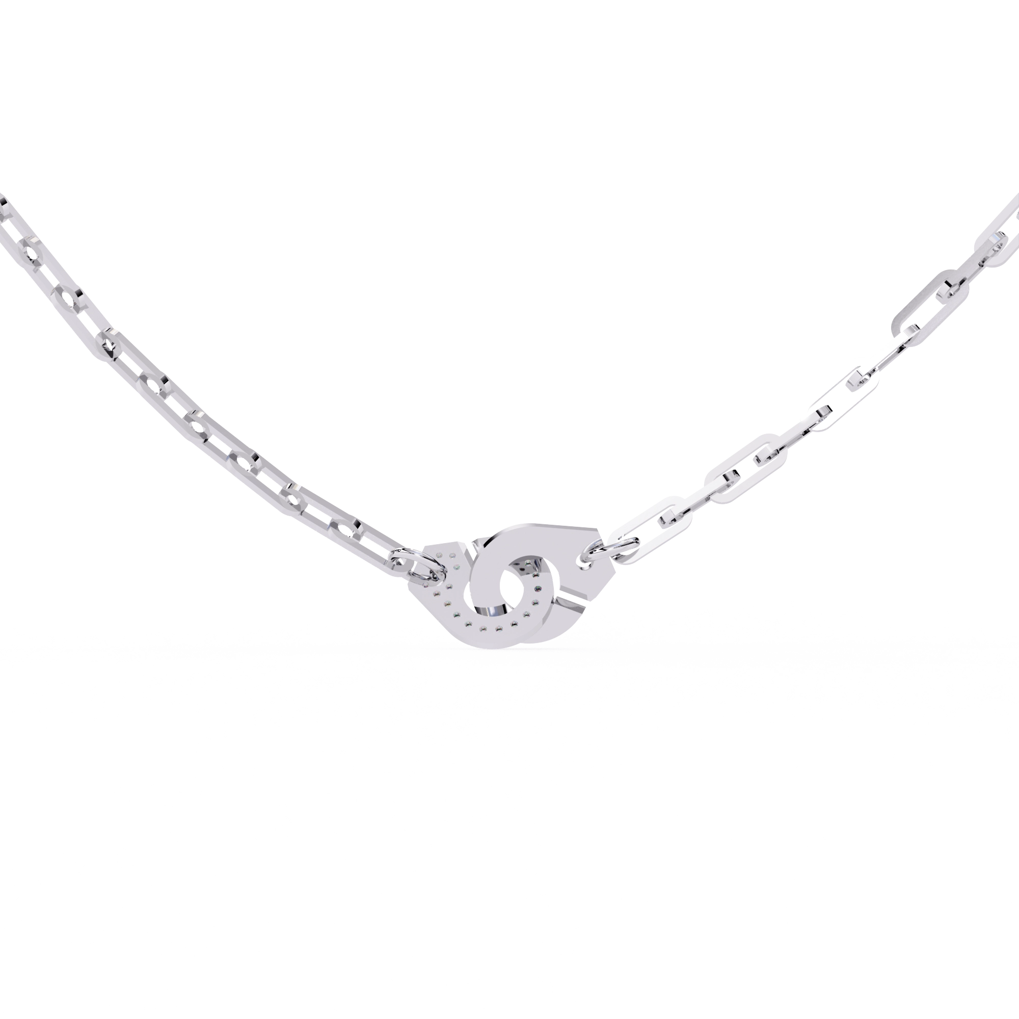 Designer Link Necklace