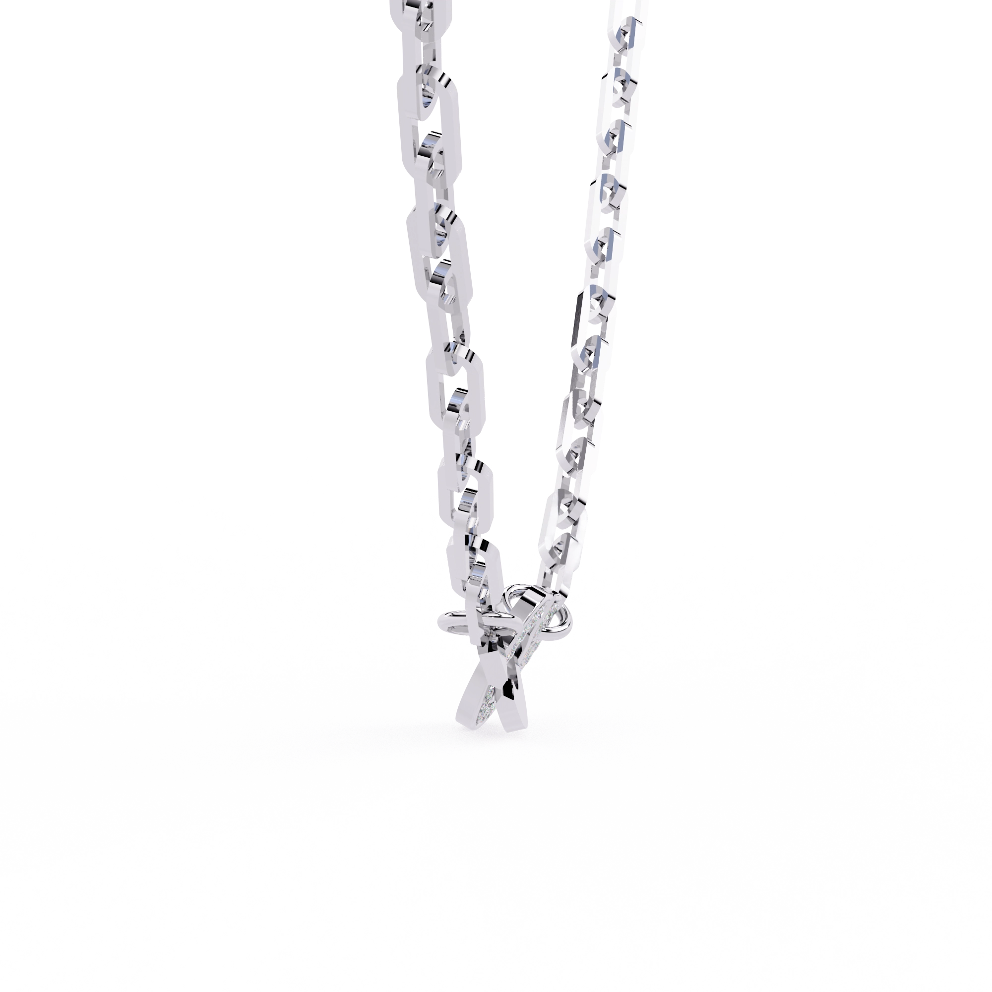 Designer Link Necklace