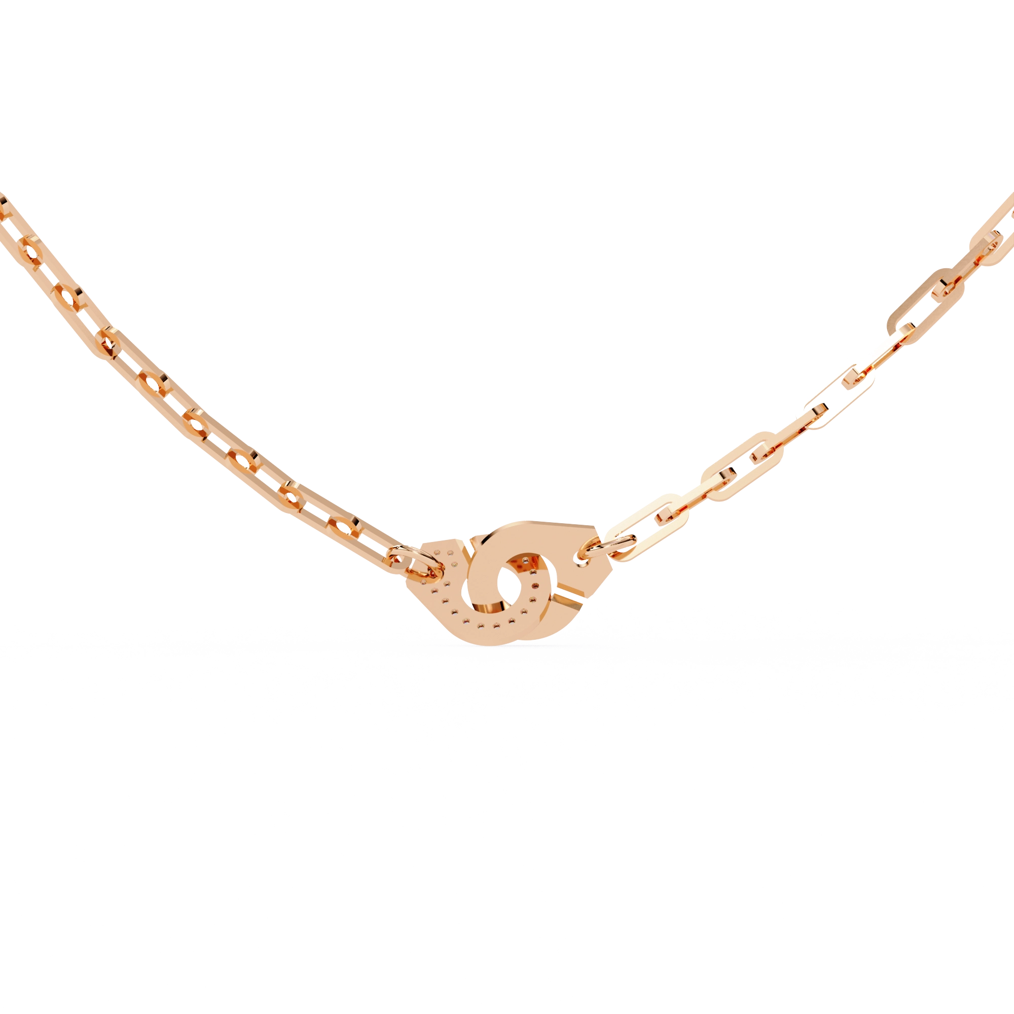 Designer Link Necklace