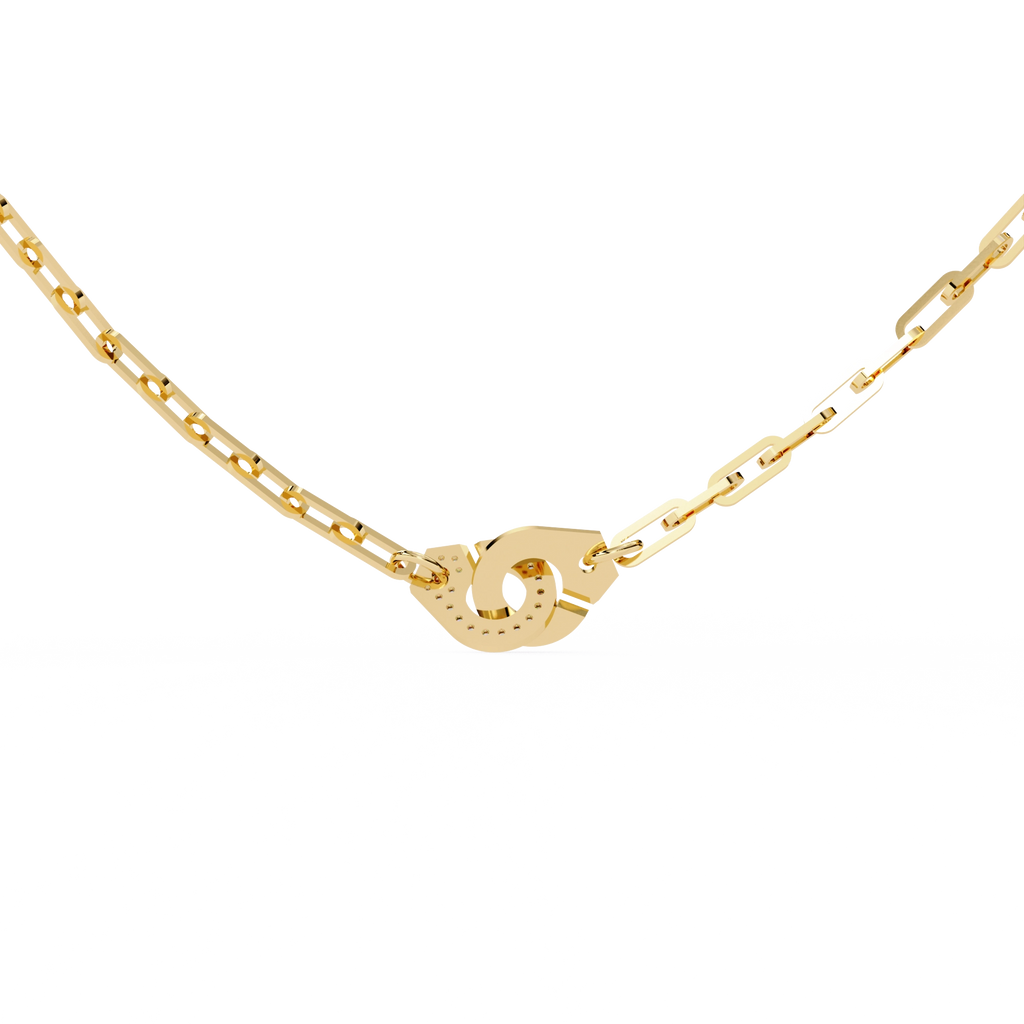 Designer Link Necklace