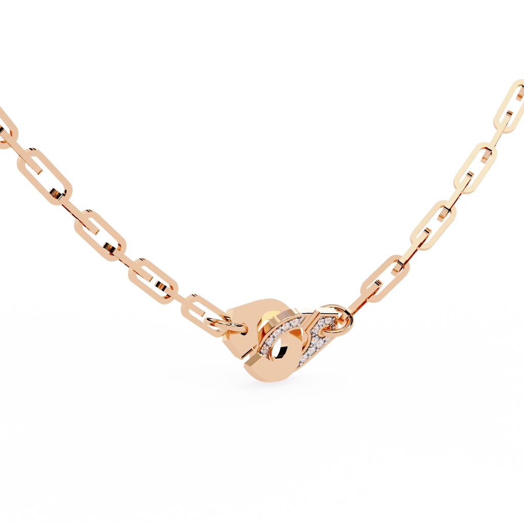 Designer Link Necklace