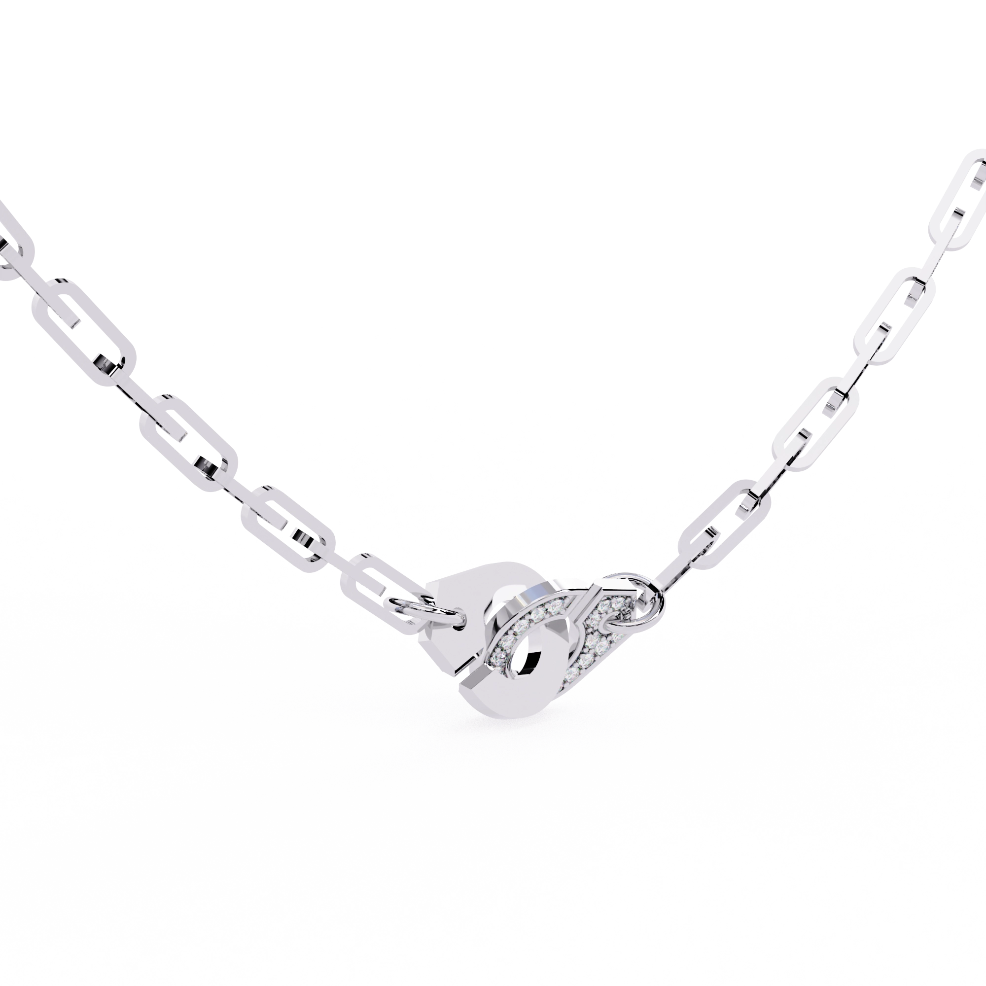 Designer Link Necklace