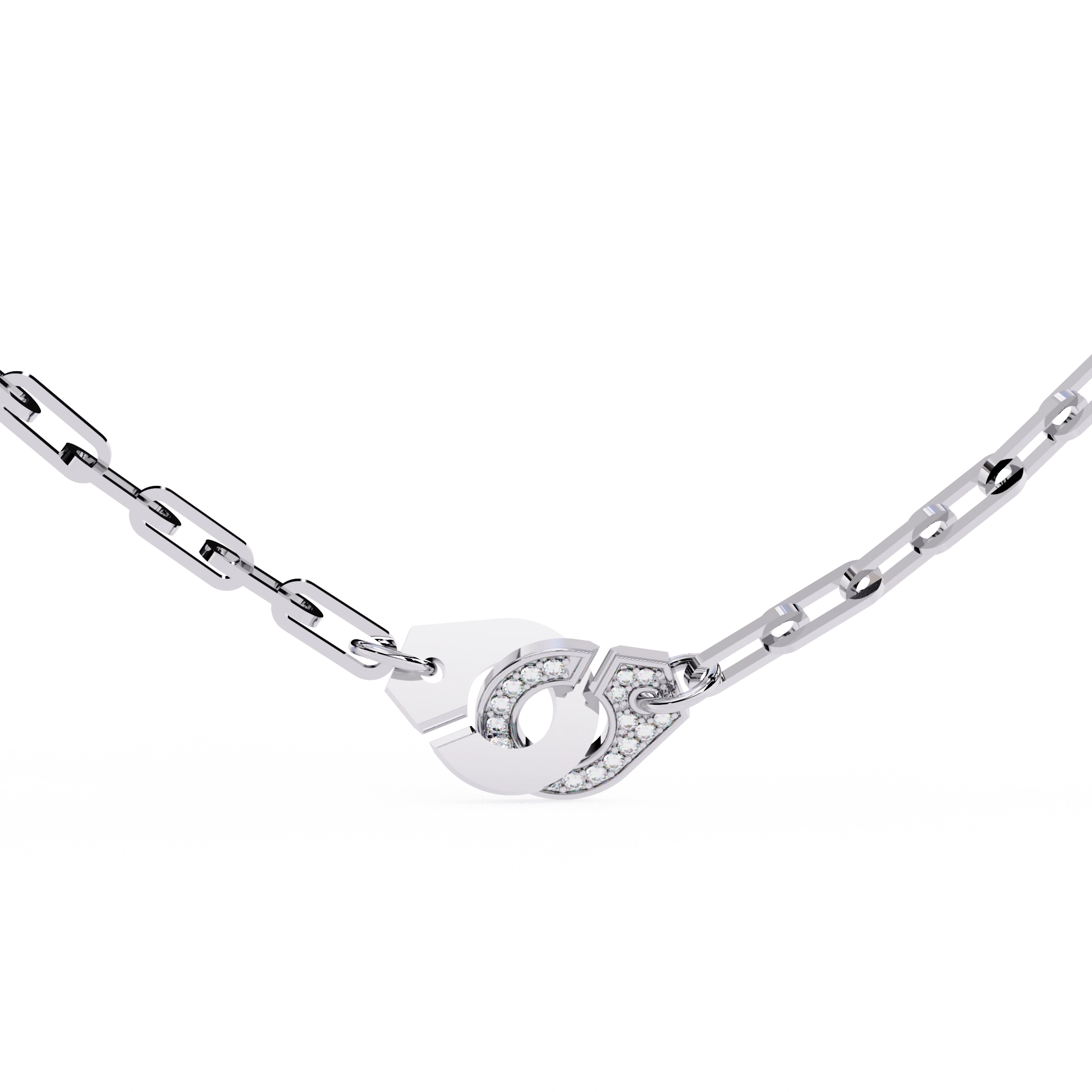 Designer Link Necklace