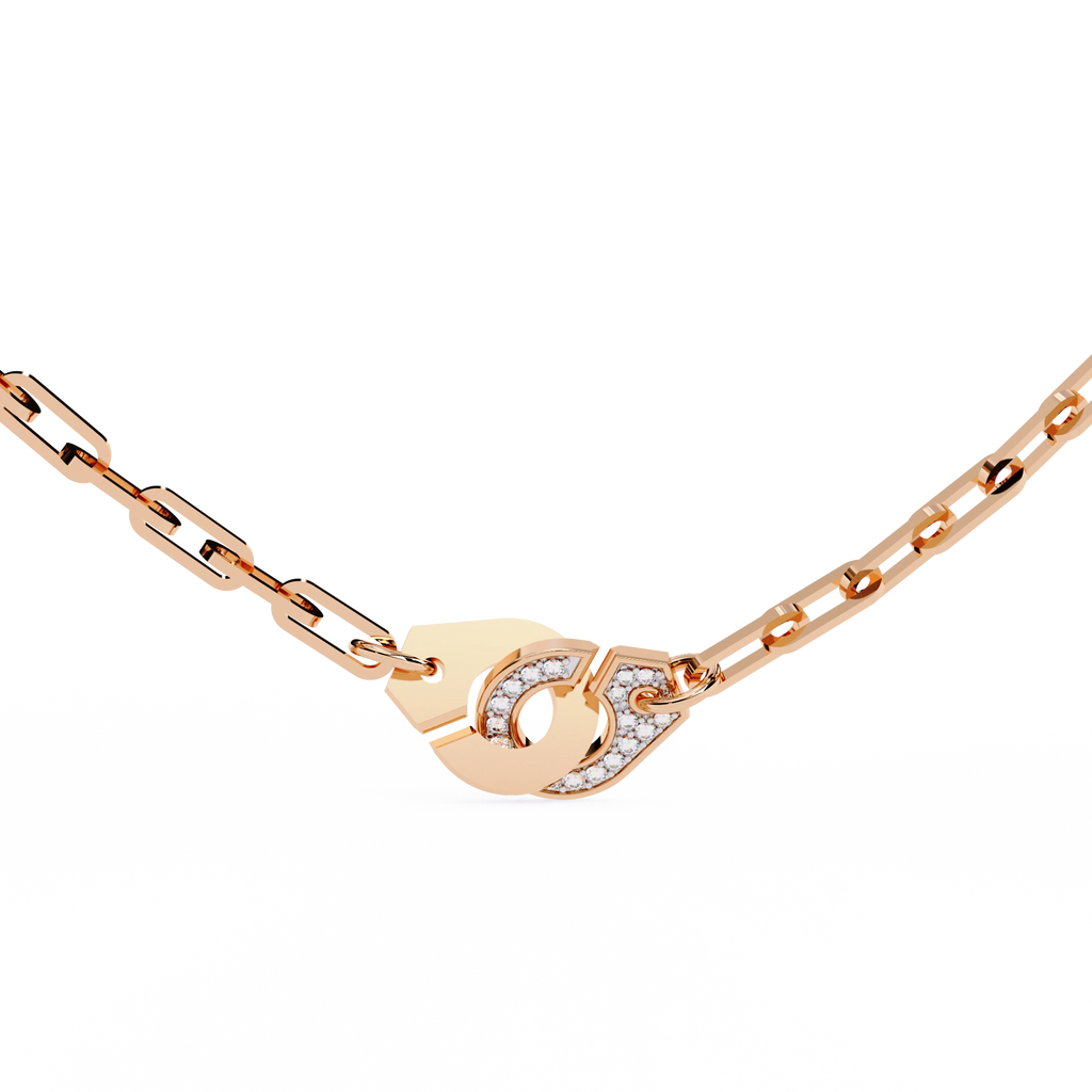 Designer Link Necklace