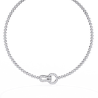 Diamond Knot Necklace
