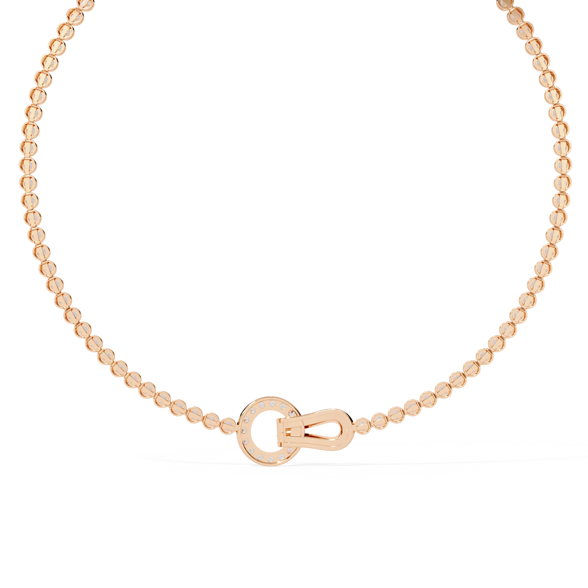 Diamond Knot Necklace