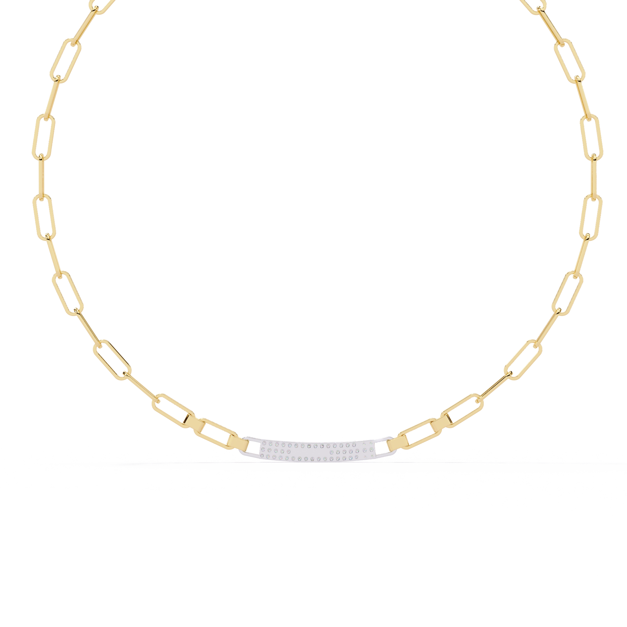 Modern Link Necklace