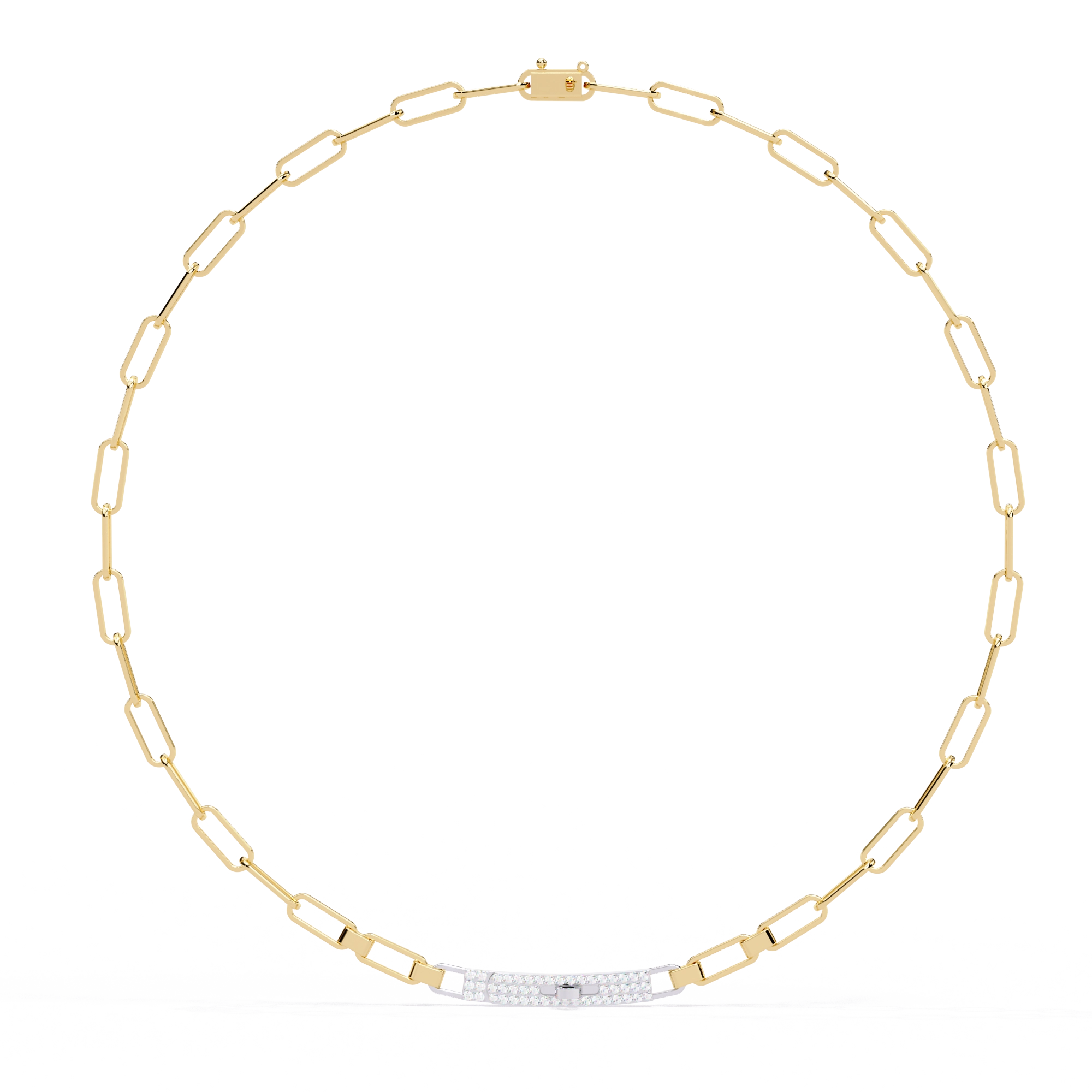 Modern Link Necklace