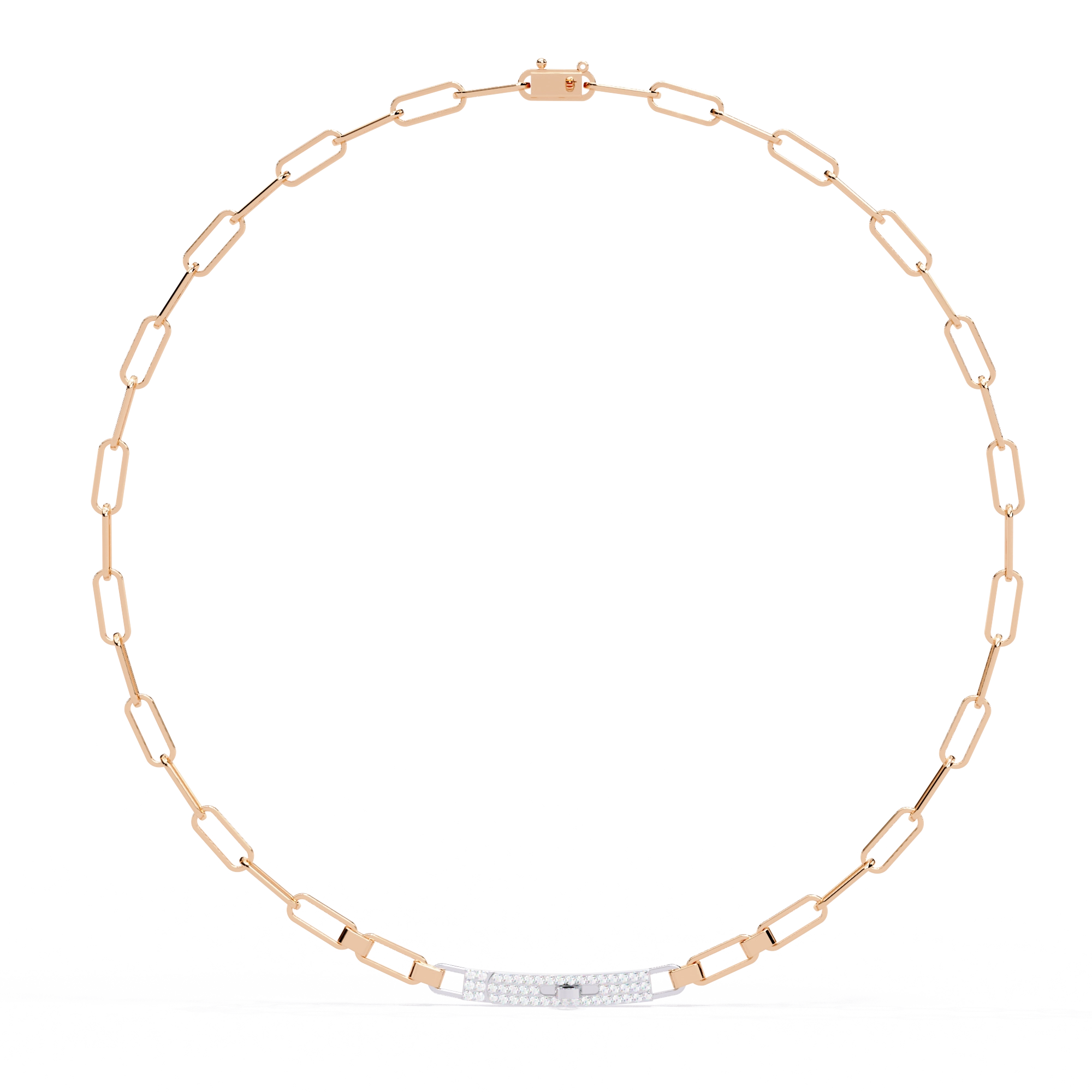 Modern Link Necklace
