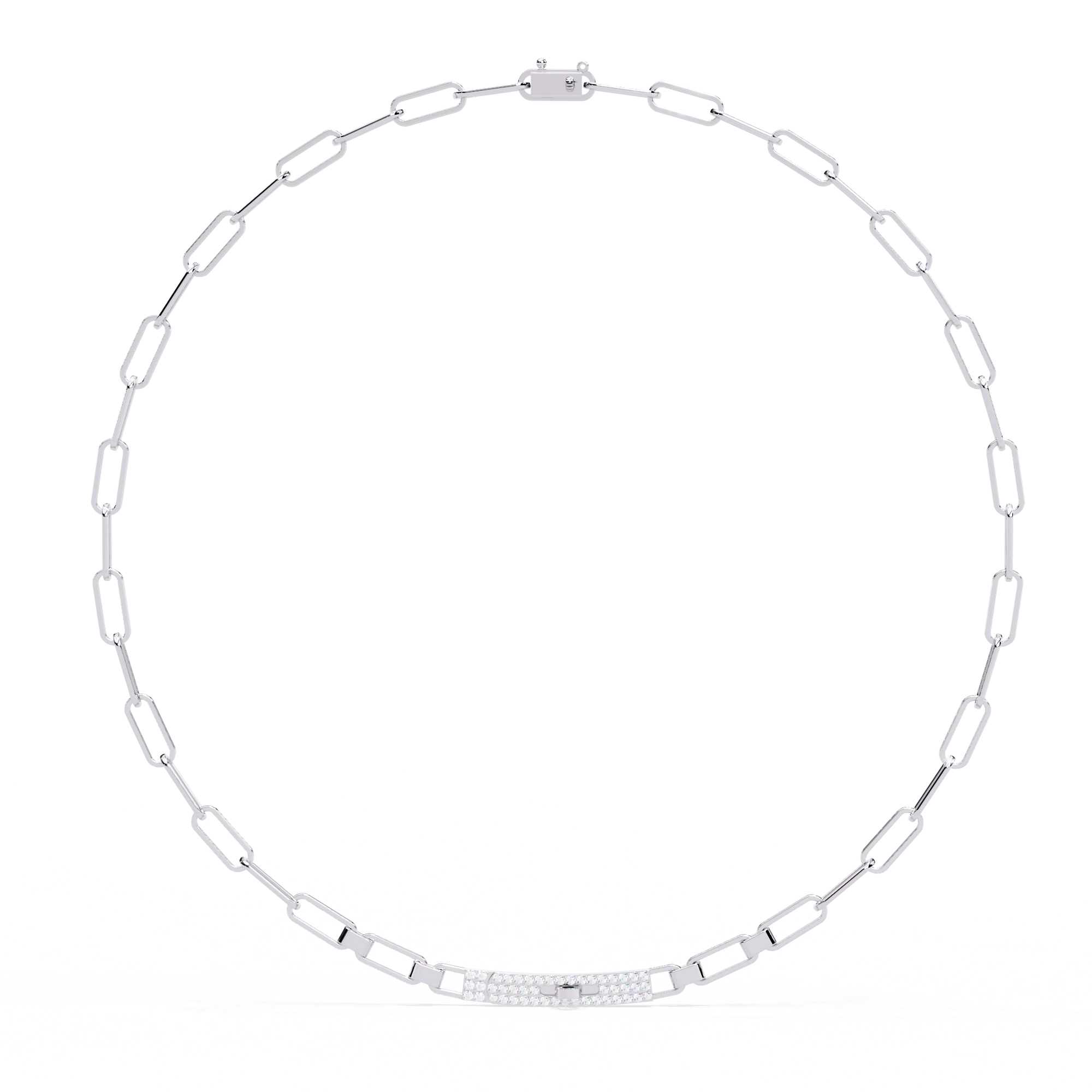 Modern Link Necklace