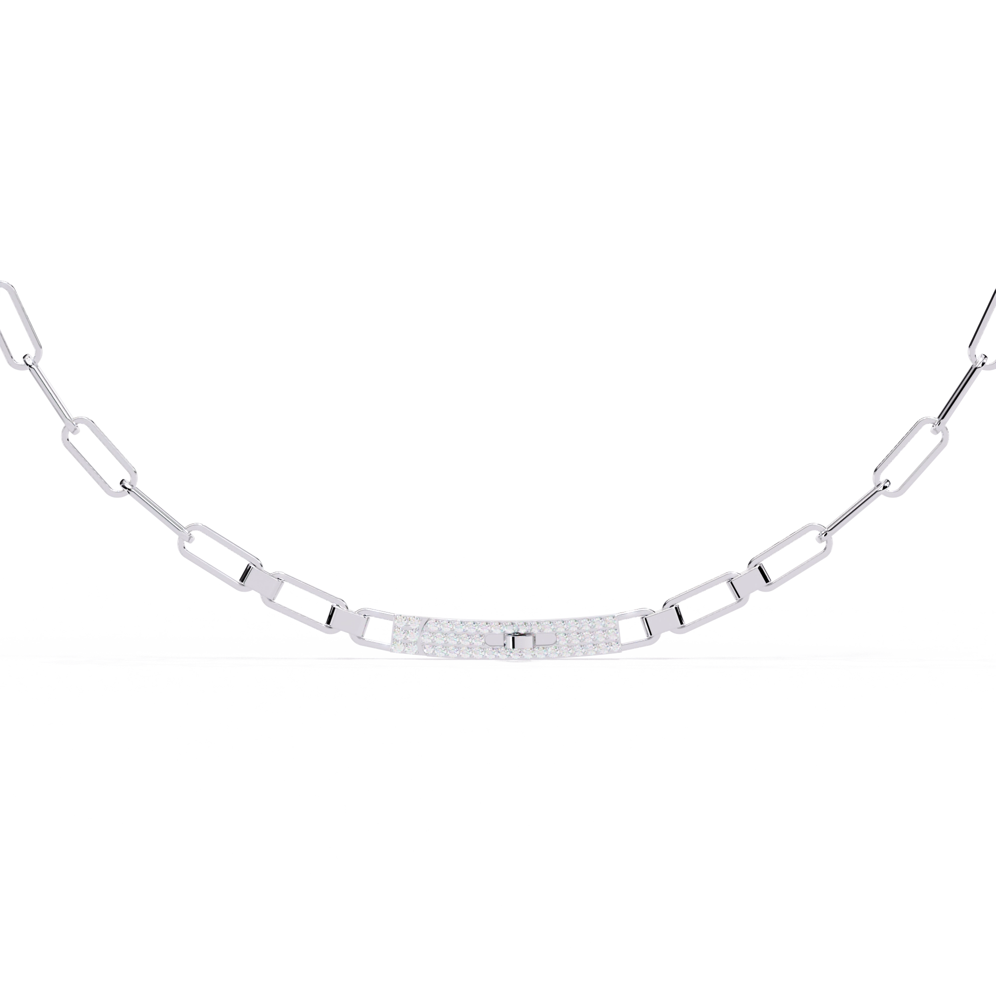 Modern Link Necklace
