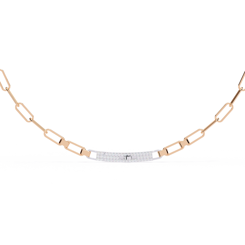 Modern Link Necklace