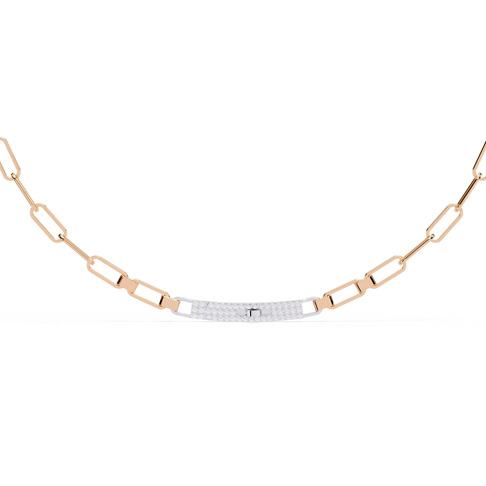 Modern Link Necklace