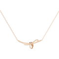 Bow Diamond Necklace
