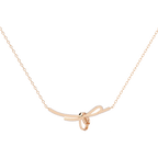 Bow Diamond Necklace