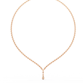 Solitaire Y Necklace
