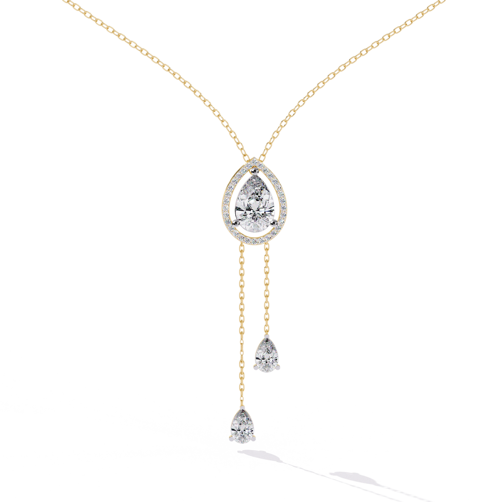 Teardrop Tassel Necklace