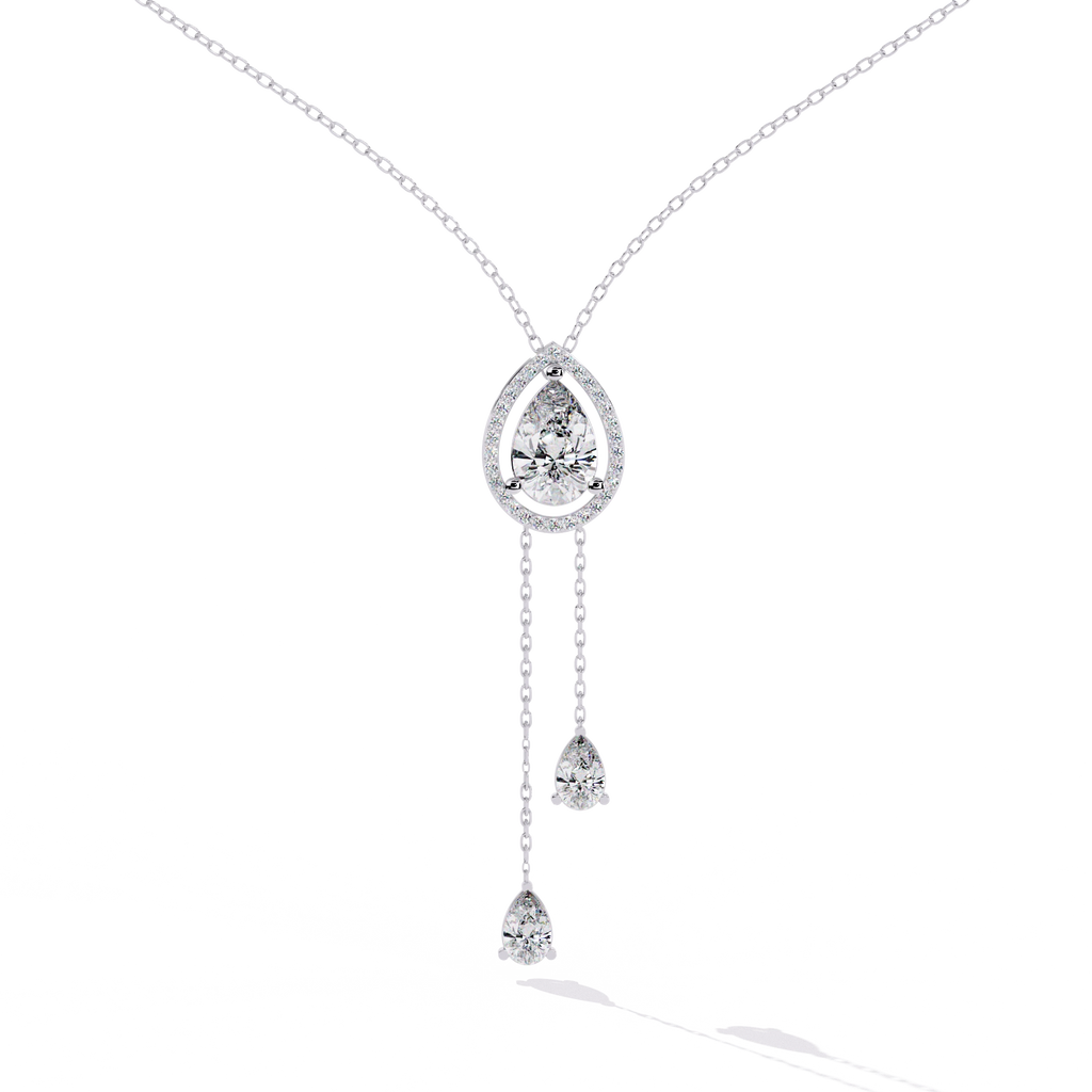 Teardrop Tassel Necklace
