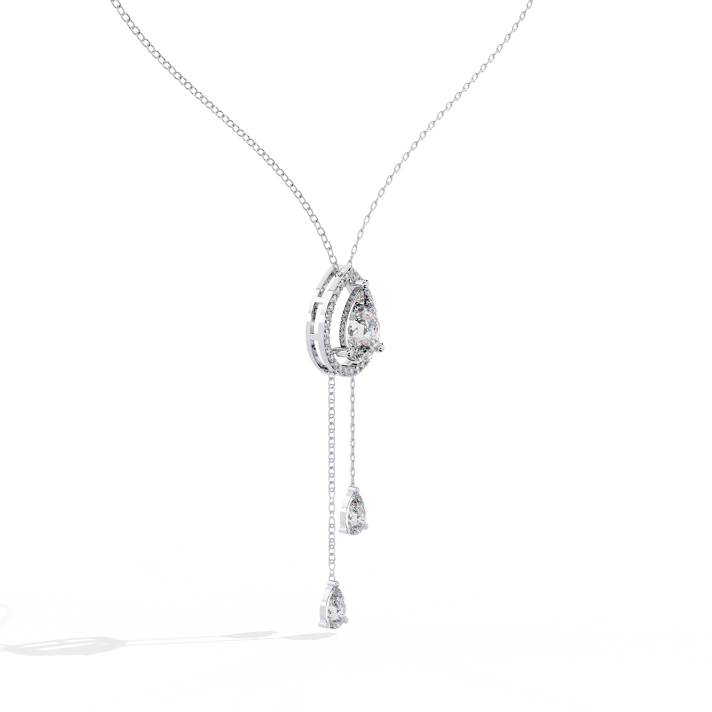 Teardrop Tassel Necklace