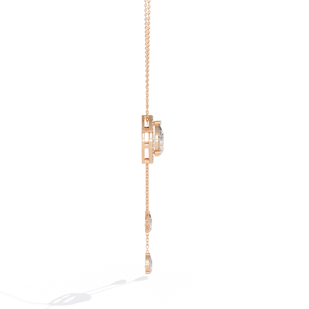 Teardrop Tassel Necklace