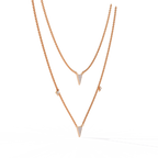 Layered Triangle Necklace