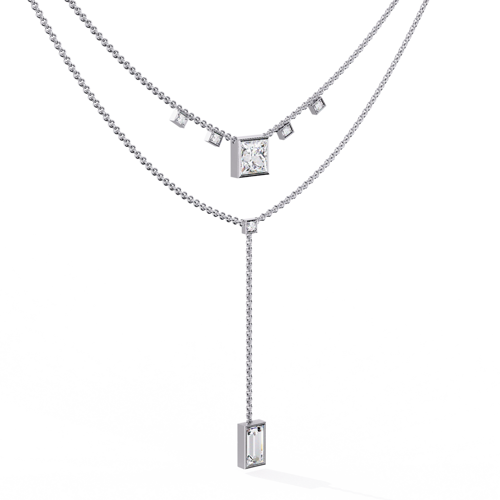 Layered Drop Necklace