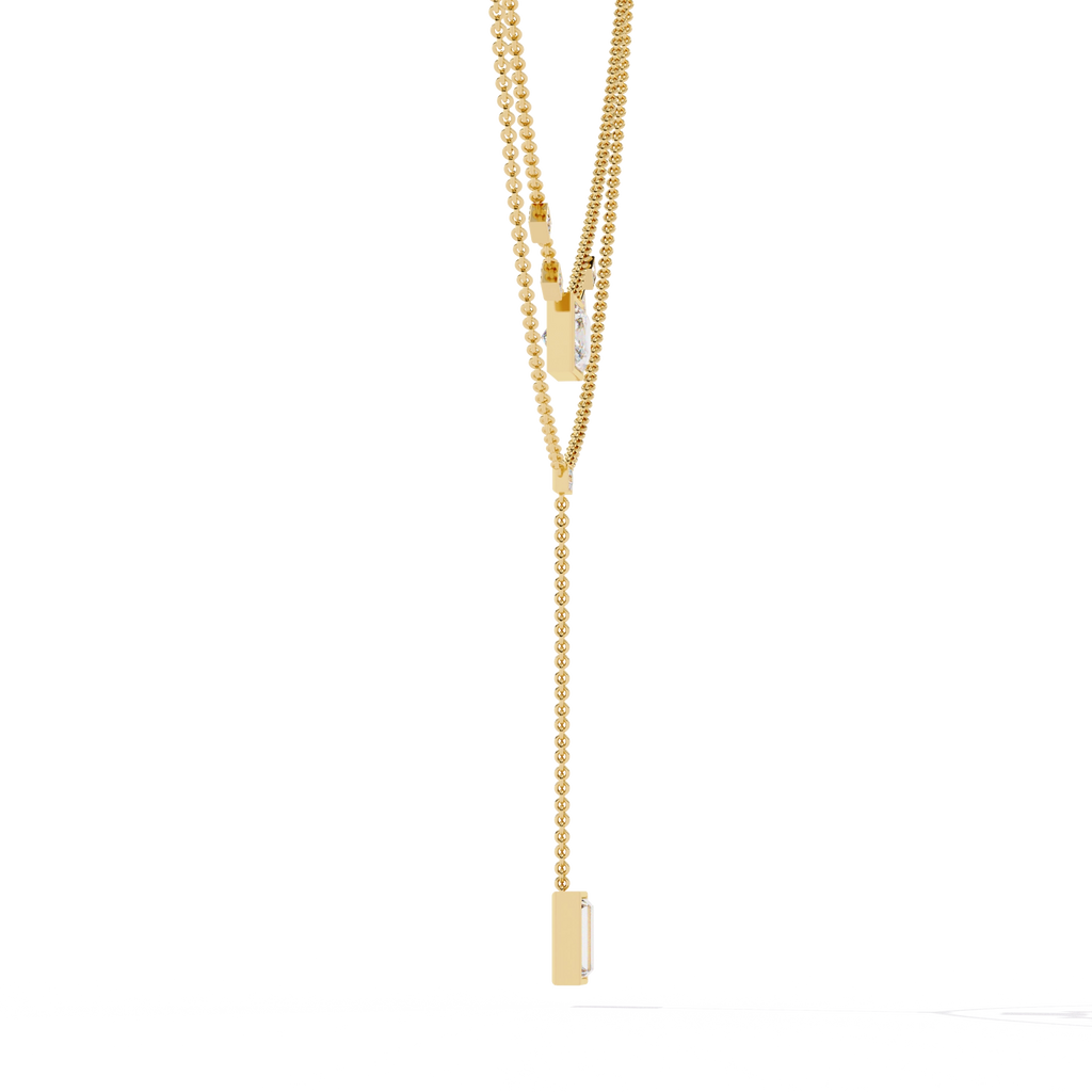 Layered Drop Necklace