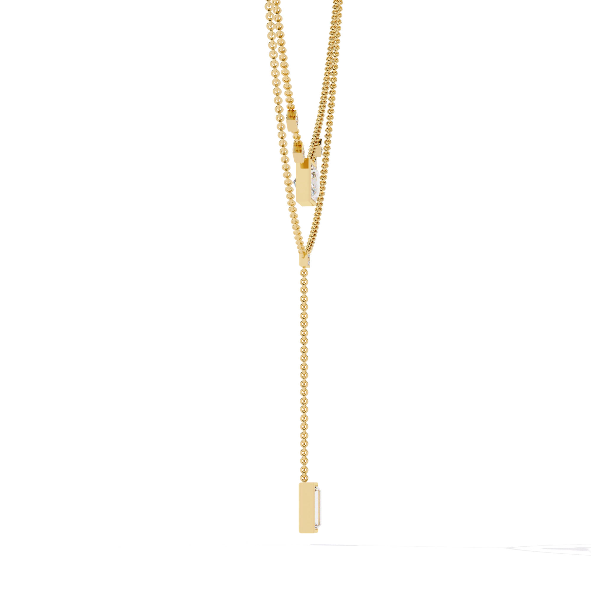 Layered Drop Necklace