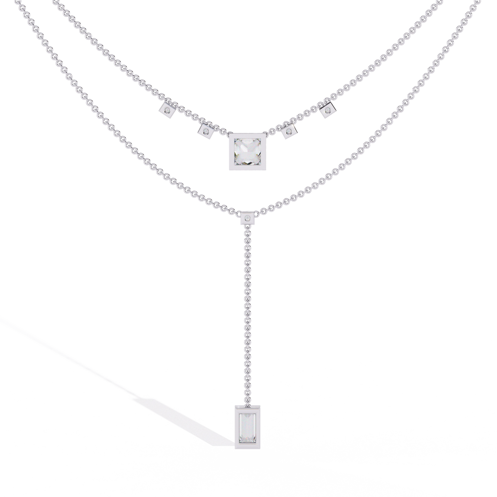 Layered Drop Necklace