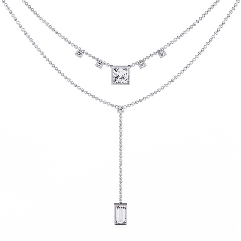 Layered Drop Necklace