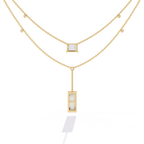 Geometric Layered Necklace