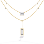 Geometric Layered Necklace