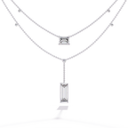 Geometric Layered Necklace