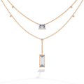 Geometric Layered Necklace
