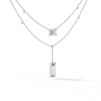 Geometric Layered Necklace