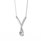 V-Shaped Diamond Necklace