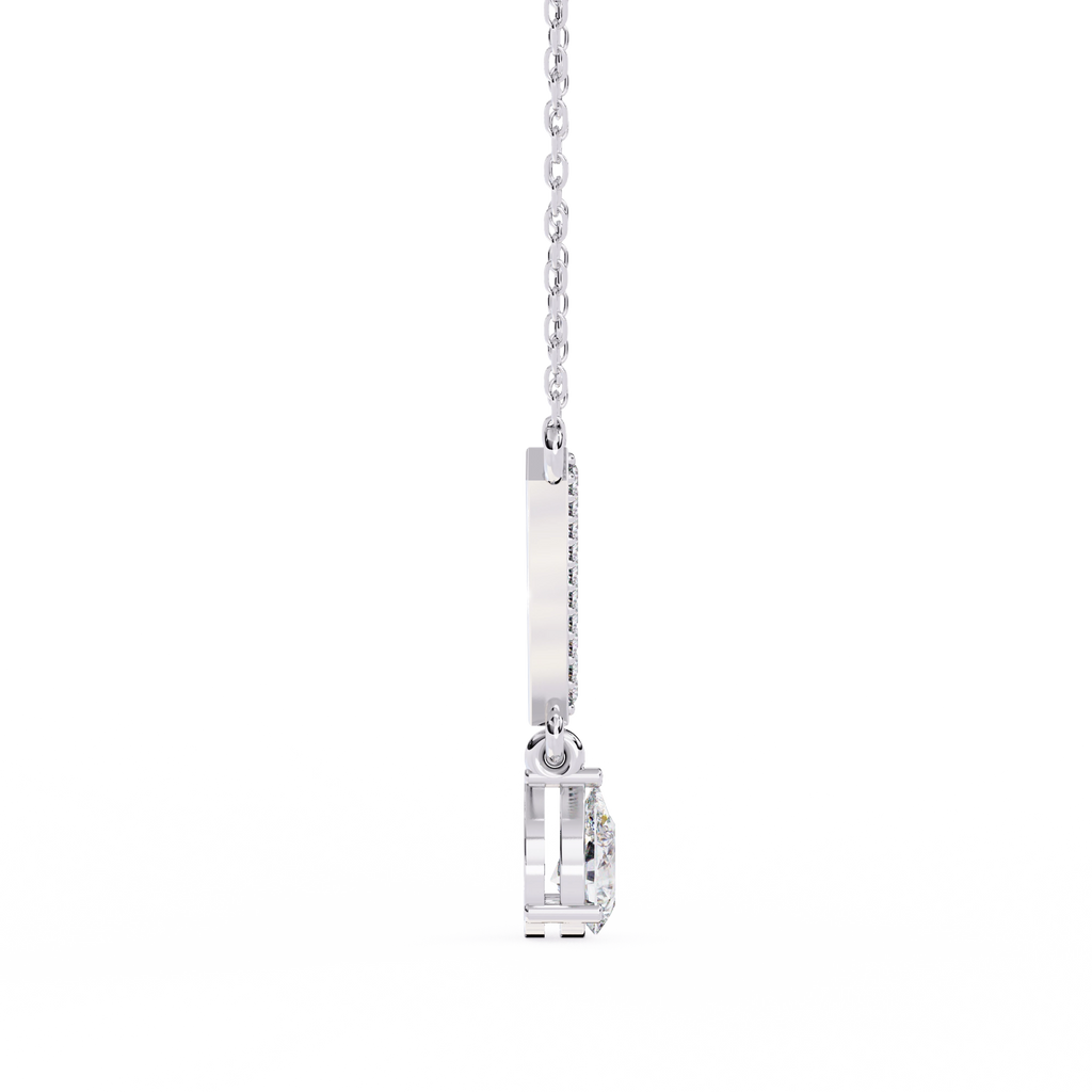 V-Shaped Diamond Necklace