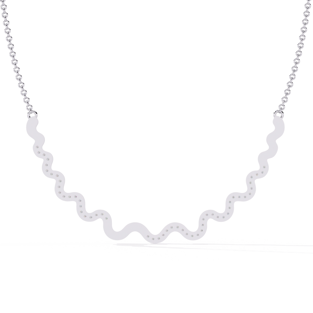 Wave Design Necklace